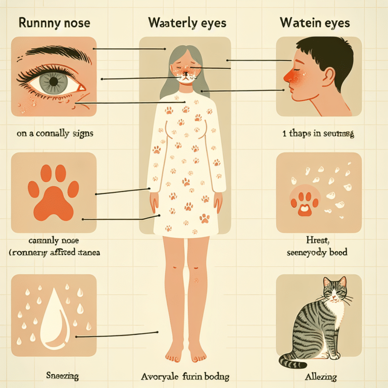 Spotting the Symptoms of Cat Allergies