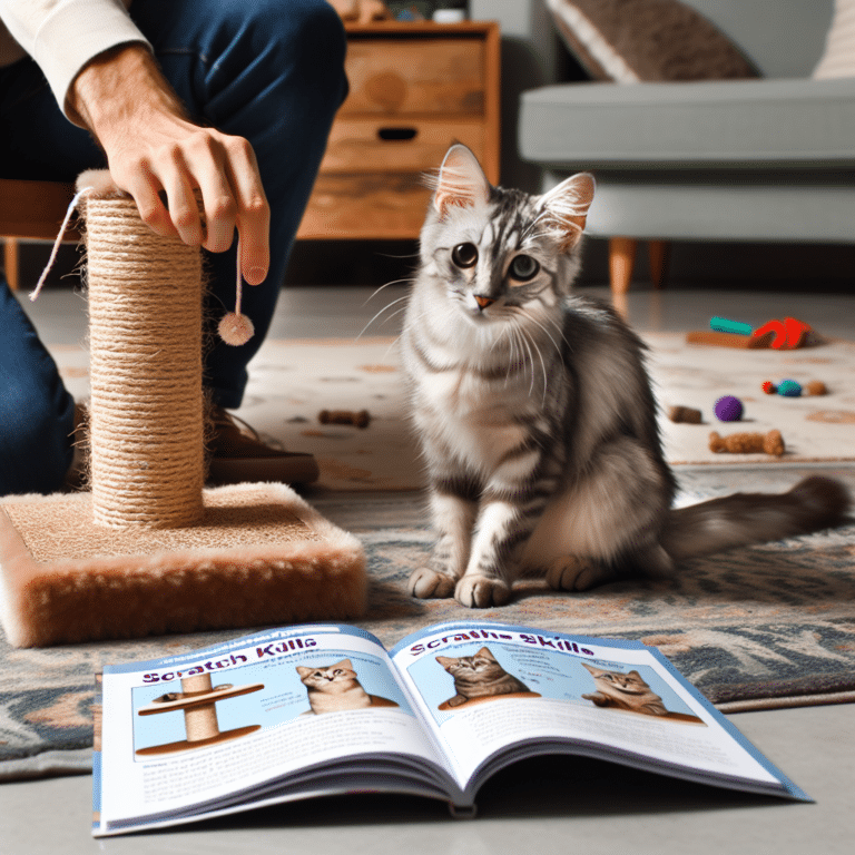 Scratch Skills: How to Train your Cat to Use a Scratching Post