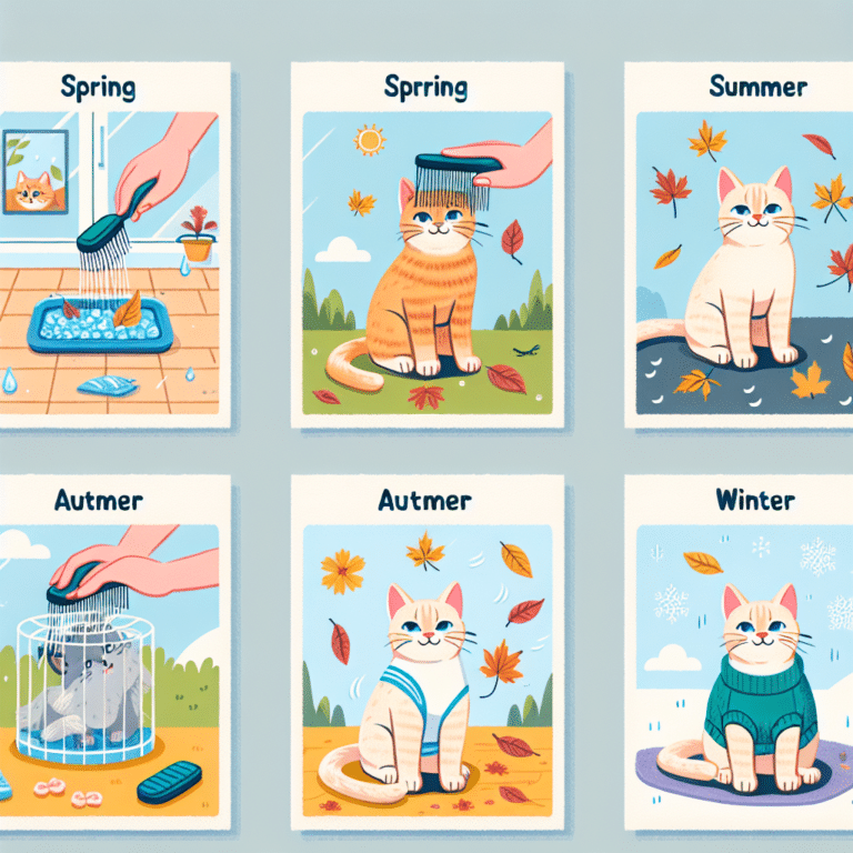 Seasonal Cat Grooming Tips