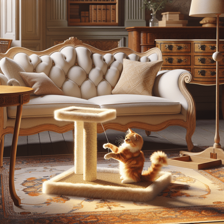 Stopping Cat Scratching Furniture