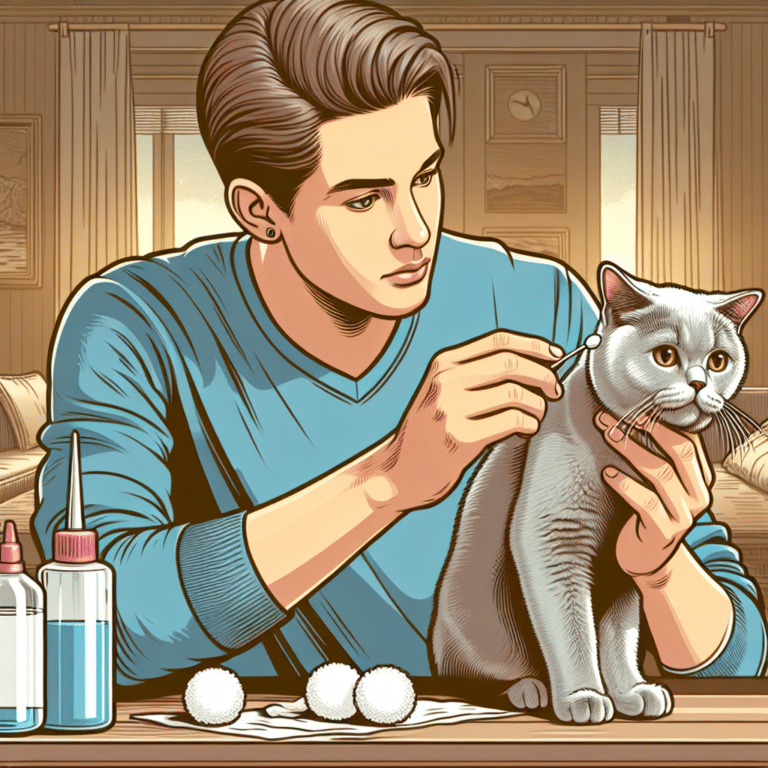 Cleaning Cat Ears
